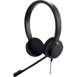 Jabra Evolve 20 MS Stereo Stereofonisch Hoofdband Zwart hoofdtelefoon