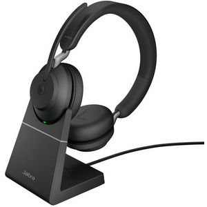 Jabra Evolve2 65 Headset Draadloos Hoofdband Kantoor/callcenter USB Type-C Bluetooth Zwart