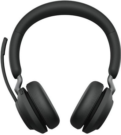 Jabra - Evolve2 65 - Draadloze Headset - Zwart - USB Type-C, Bluetooth 5.0, Aansluitbereik 30 m
