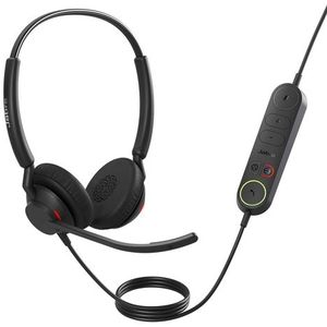Jabra Engage 40 Headset Bedraad Hoofdband Kantoor/callcenter USB Type-A Zwart