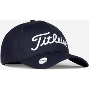 Golfpet titleist marineblauw en wit
