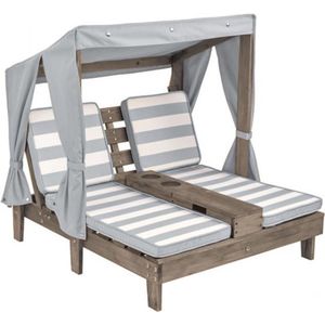 Kidkraft® Dubbele kinderligstoel met bekerhouders