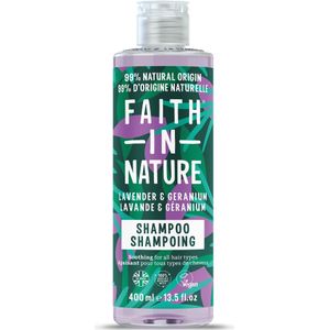 Faith in nature shampoo lavendel en geranium  400ML