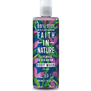 Faith in Nature - Bodywash - Lavendel en Geranium - Natuurlijke Douchegel