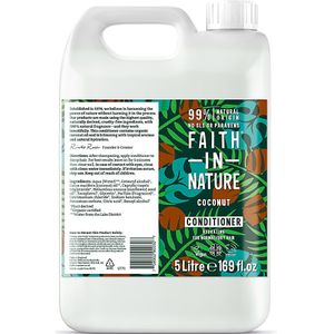 Faith in nature conditioner kokosnoot navulverpakking  5LT