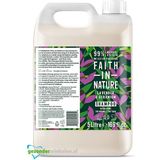 Faith in nature shampoo lavendel en geranium navulverpakking  5LT