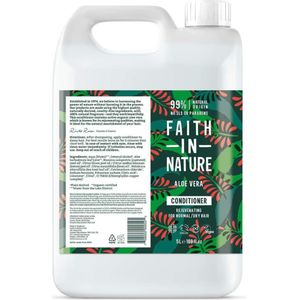 Faith in nature conditioner aloë vera navulverpakking  5LT