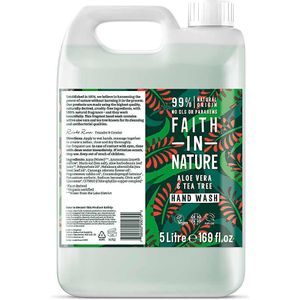 Faith in Nature AloÃ« Vera & Tea Tree Handzeep - 5L