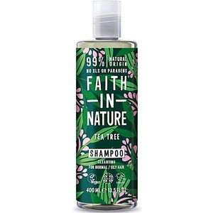 Faith In Nature Shampoo Tea Tree 2% (400ml)