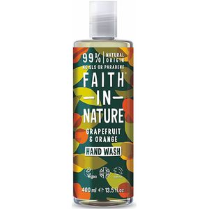 Faith In Nature Grapefruit & Orange Natuurlijke Vloeibare Handzeep 400 ml