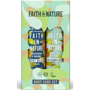 Faith In Nature - Body Care Geschenkset - Bodywash en Hand- en Bodylotion