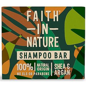 Faith in nature shampoo bar shea & argan  85GR