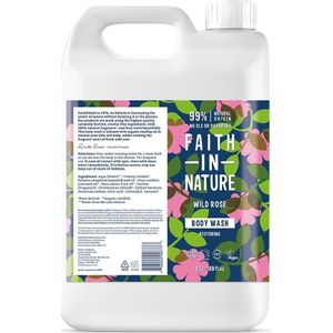 Faith In Nature Wildrose Bodywash