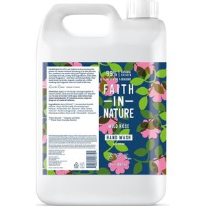 Faith In Nature - Handzeep Navulling - Wild Rose - 5 liter