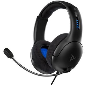 PDP - LVL 50 - Wired Stereo Gaming Headset - Zwart - Hoogwaardige Geluidskwaliteit