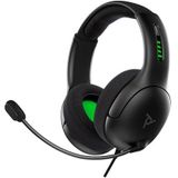PDP - LVL 50 - Bedrade Gaming Headset - Zwart - 50 mm Stuurprogramma's, Ruisonderdrukkende Microfoon