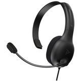 PDP - LVL 30 - Wired Chat Headset - Zwart - 30 mm Audiodriver