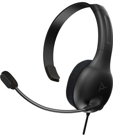 PDP - LVL 30 - Wired Chat Headset - Zwart - 30 mm Audiodriver
