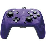 PDP - Faceoff Deluxe+ Audio Controller - Purple Camo - Bedraad