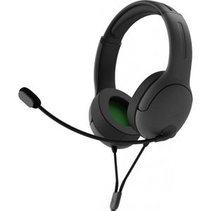 PDP Gaming LVL40 Stereo Headset met Mic for Xbox One, Series X|S - PC, iPad, Mac, laptopcomputer - Noise Cancelling microfoon, Lichtgewicht, Soft Comfort On Ear Headphones, 3.5 mm jack - zwart
