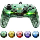 PDP AfterGlow - Switch Bedrade Controller - Multicolor - Nintendo Switch