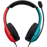 PDP Airlite Gaming Headset - Stereo - Blauw Rood - Nintendo Switch
