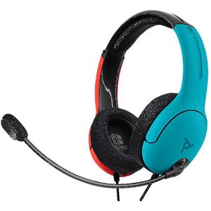 PDP Lvl40 Wired Headset Voor Nintendo Switch - Blauw/rood