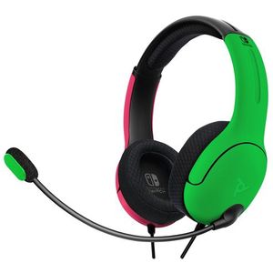 PDP LVL40 Headset Bedraad Hoofdband Gamen Zwart, Groen