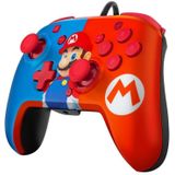 PDP Faceoff Deluxe+ Audio Wired Controller - Mario - Wired Controller