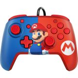 PDP Faceoff Deluxe+ Audio Wired Controller - Mario - Wired Controller