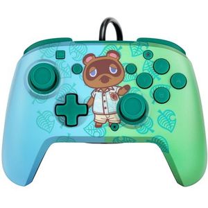 PDP - Faceoff Deluxe+ - Gamecontroller - Animal Crossing - Bedraad