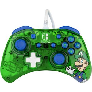PDP Rock Candy: Luigi Lime, Gamepad, Nintendo Switch, Nintendo Switch Lite, Nintendo Switch OLED, D-Pad, Menü-Taste, Analog / Digital, Kabelgebunden, USB