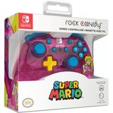 PDP Rock Candy Bedrade Controller - Nintendo Switch & Switch OLED - Bubblegum Peach