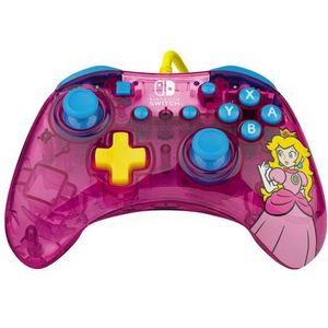 PDP Rock Candy Bedrade Controller - Nintendo Switch & Switch OLED - Bubblegum Peach