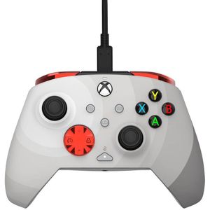 PDP REMATCH XBOX bedraad Controller RADIAL wit for Xbox Series X|S, Xbox One, Officieel gelicentieerd