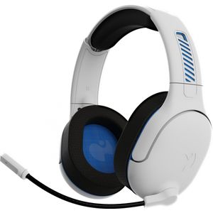 PDP AIRLITE PRO sans fil Casque WHITE With Noise Cancelling Microphone For SONY PLAYSTATION PS5 - PS4, Officially Licensed
