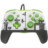 Pdp Switch Rematch Filaire Manette Super Mario Licence Officiel By Nintendo - Customizable Buttons, Sticks, Triggers, And Paddles - Ergonomic Manettes