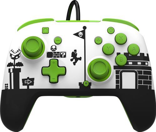 REMATCH - Bedrade Controller - Zwart - Compatibel met Nintendo Switch