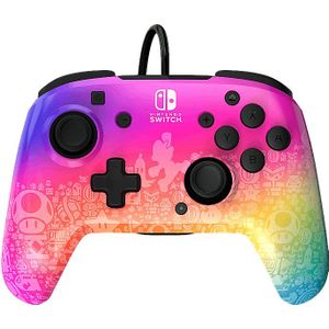 PDP Switch Rematch filaire manette STAR SPECTRUM Officially Licensed by Nintendo - Customizable buttons, sticks, triggers, and paddles - Ergonomic manettes