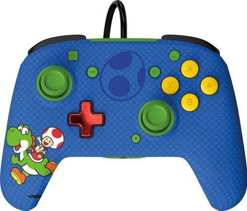 PDP Rematch - Bedrade Nintendo Switch Controller - Mario + Yoshi