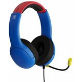 Hoofdtelefoon met microfoon PDP 500-162-MAR Blauw Zwart