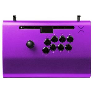 Victrix - Pro FS - Arcade Fight Stick - Paars - Sanwa Denshi-knoppen, Vliegtuigkwaliteit Aluminium