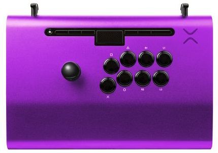 Victrix - Pro FS - Arcade Fight Stick - Paars - Sanwa Denshi-knoppen, Vliegtuigkwaliteit Aluminium