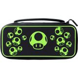 PDP Switch Travel Case Plus - 1-Up Mushroom Glow in the Dark - Consolehoes - Nintendo Switch/OLED/Lite