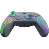 PDP AFTERGLOW XBX WAVE filaire manette GREY for Xbox Series X|S, Xbox One, Officially Licensed