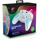 PDP AFTERGLOW XBX WAVE WIRED Controller WHITE for Xbox Series X|S, Xbox One, Officially Licensed