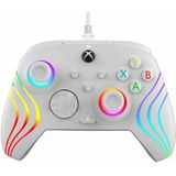 PDP AFTERGLOW XBX WAVE filaire manette WHITE for Xbox Series X|S, Xbox One, Officially Licensed