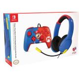 PDP - Mario Nintendo Switch - Controller - Veelkleurig