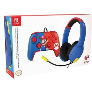 PDP - Mario Nintendo Switch - Controller - Veelkleurig