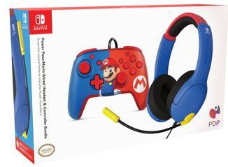 PDP - Mario Nintendo Switch - Controller - Veelkleurig